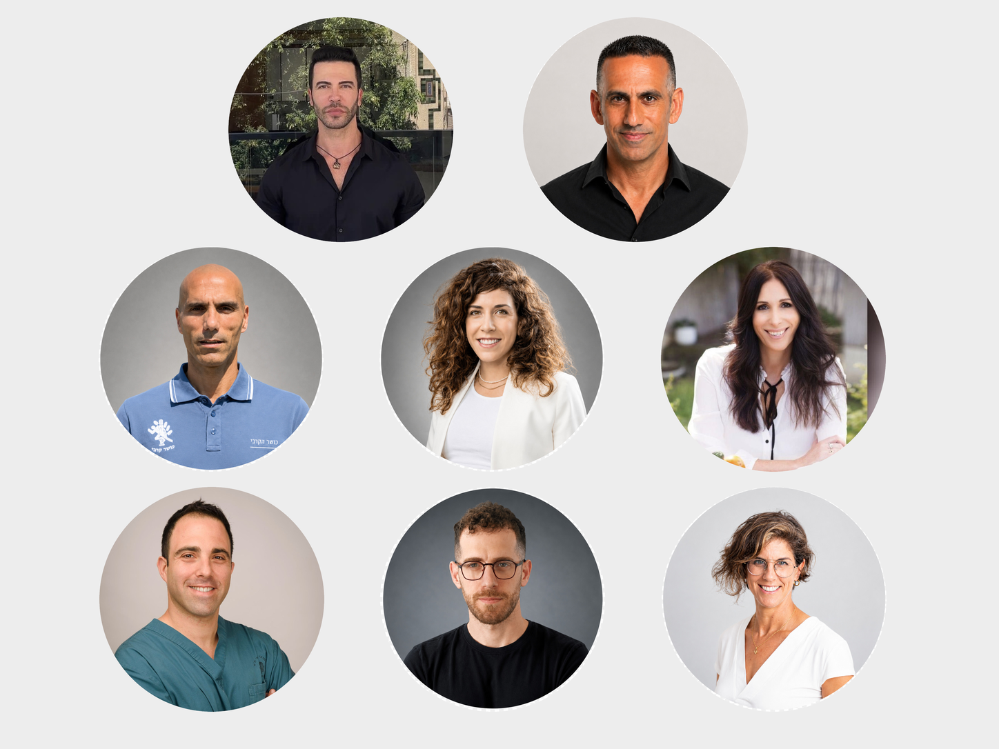 מרצי הכנס השישי של הפורומים המובילים לתזונה וכושר